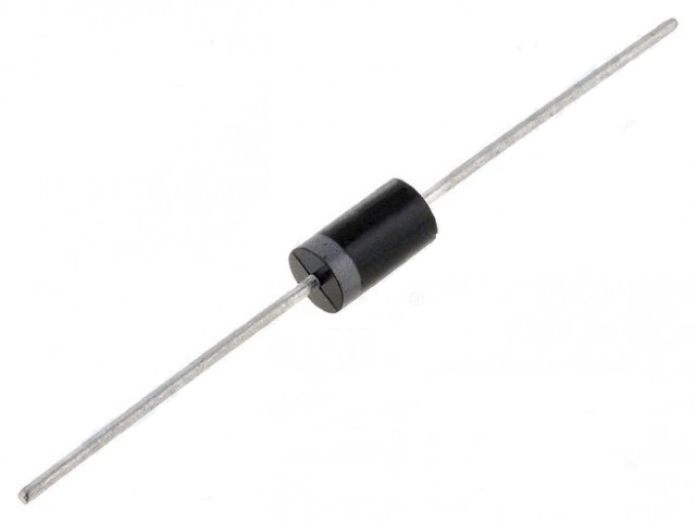 1n4001 diodo rectificador, 50v, 1amp.