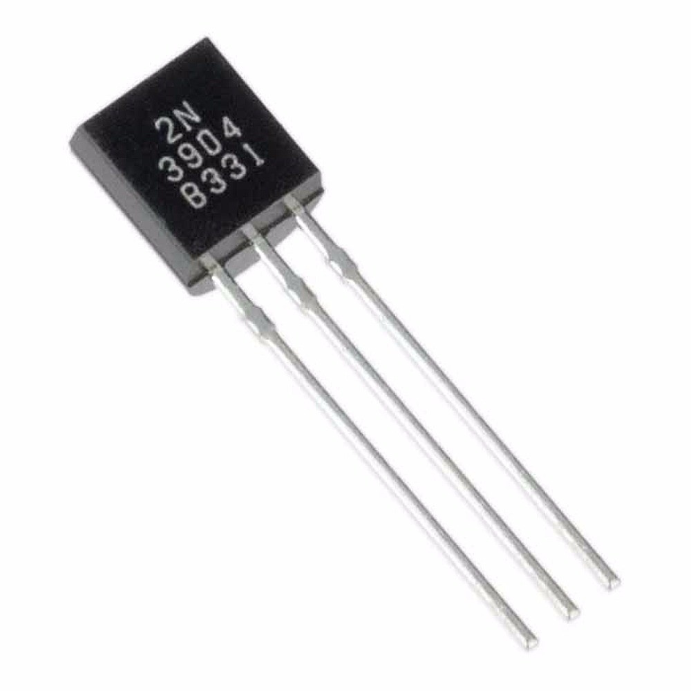 2n3904 transistor pnp 40v, 0.2a, 625mw, to92
