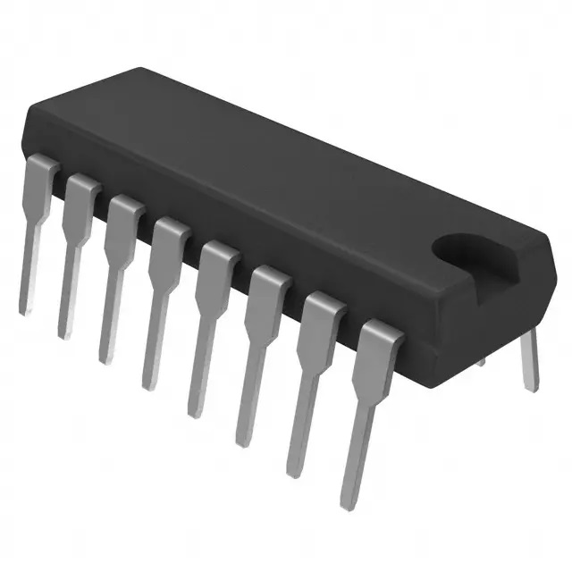 Cd4017be divisor, contador de decadas, cmos, dip16 (texas)