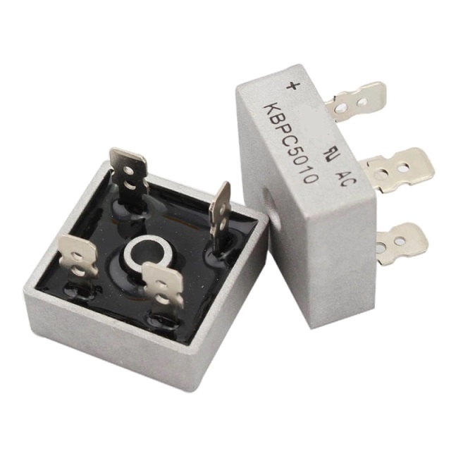 Kbpc5010/gbpc5010 puente rectificador monofasico 1kv/50amp.
