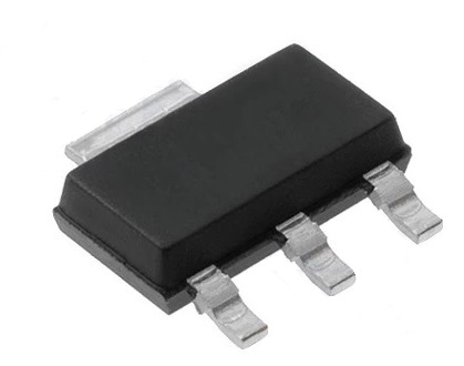 Estabilizador de tensión; ldo,no regulable; 3,3v; 0,5a; smd