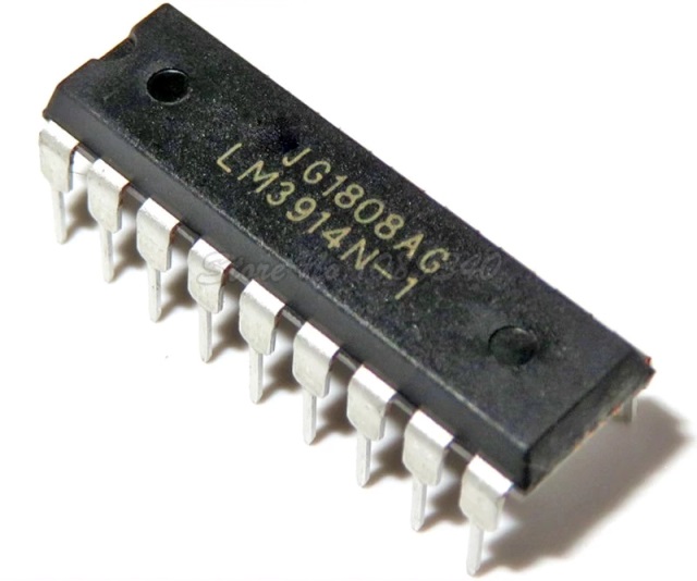 Lm3914n-1 comparador power display dip18