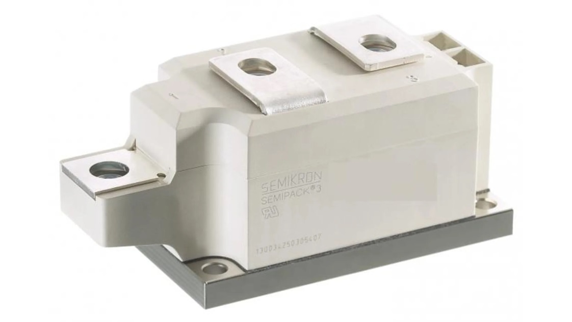 Skkt280/22e-h4 módulo tiristor src 2200v, 250a, 200ma, 7-pines