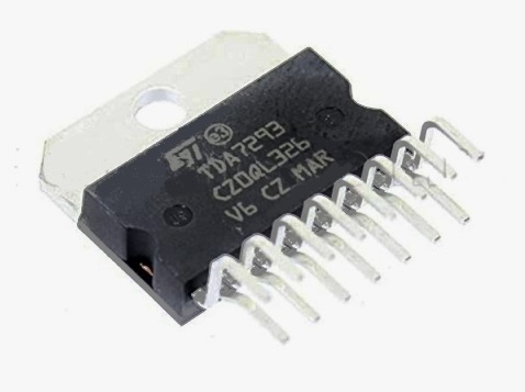 Tda7293v amplificador audio, ab, 1 canal, 100w, ±12v~ ±50v, (st)