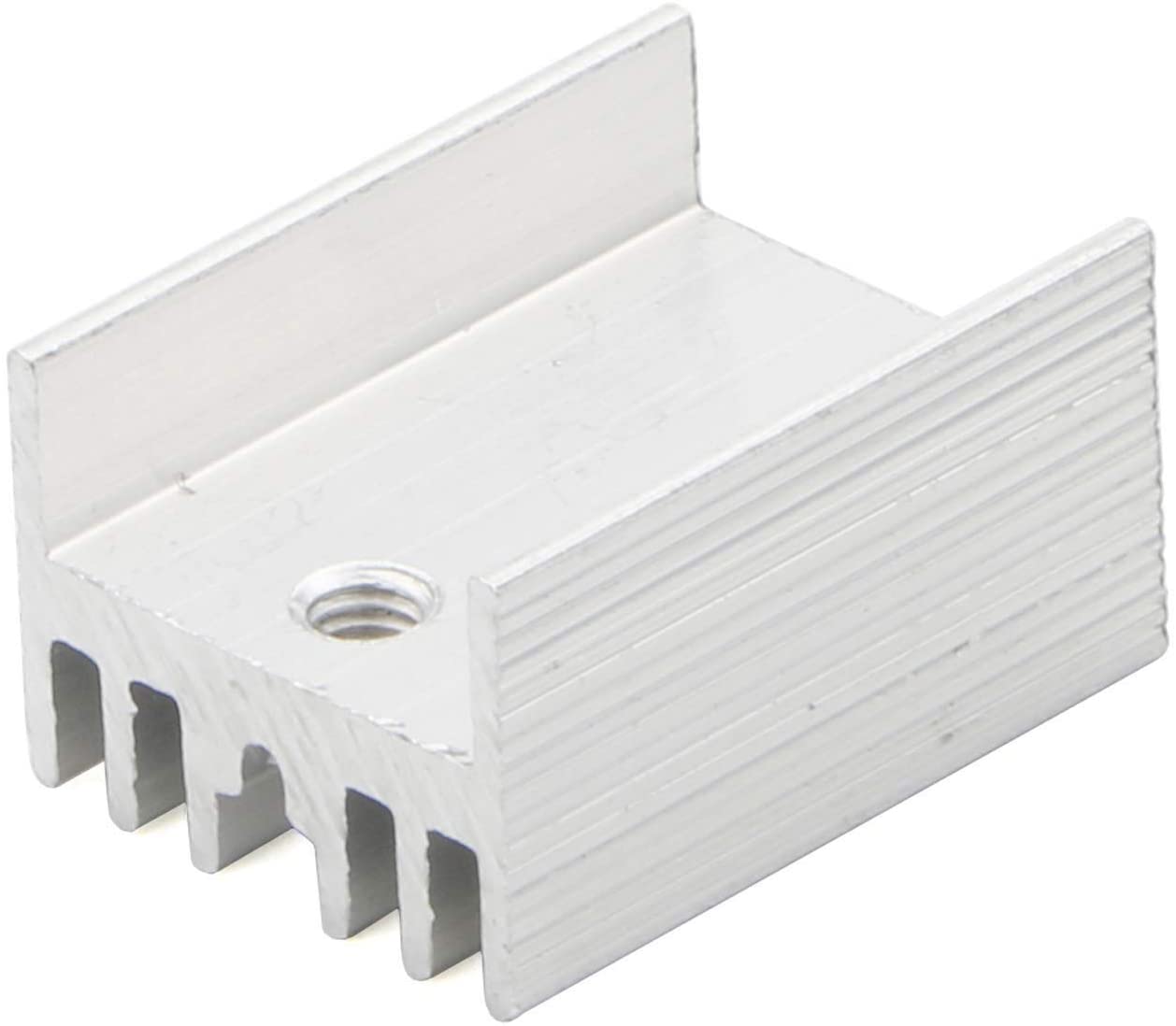 Disipador aluminio para encapsulados to220 med: 20x15x10mm