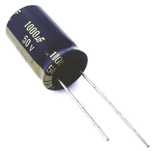 1000µf|50v|105º|12.5x25 condensador electrolítico radial