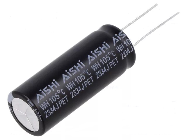 4700µf|50v|105º|22x41mm condensador electrolítico radial