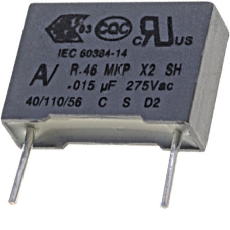15nf/0.015uf 275v x2 condensador polipropileno r:10mm