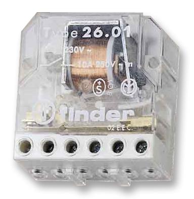 26.01.8.230.0000 relé de impulsos ac 230v|11na|10a (finder)