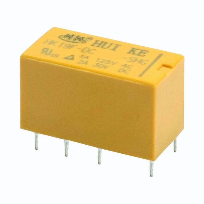 30.22.9.024 = hk19f-24 rele subminiatura dil 24vdc, 2c, 1.25a 