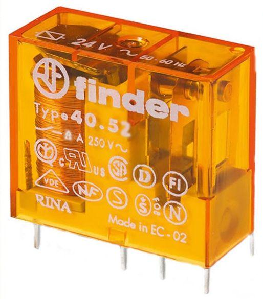 40.52.8.230.0000 mini-rele c. impreso  230vac, 2c, 8a, r:5mm