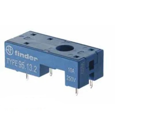 95.13sma/95.13.2sma  zócalo relé para circuito impreso ø:3.5mm para relé 4031 (finder)