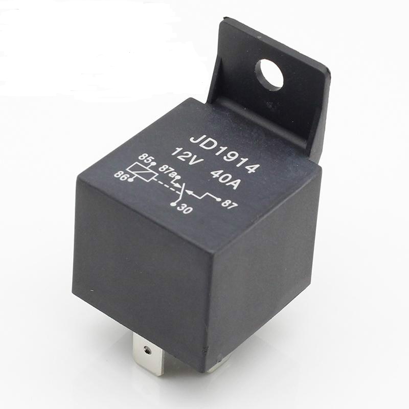 Jd1914 rele de coche 12v/40a spdt 5 pin  