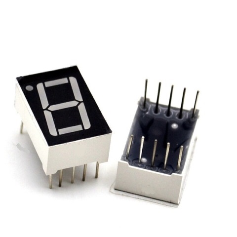 Led display 1x7-seg., catodo comun, 0.56" color rojo