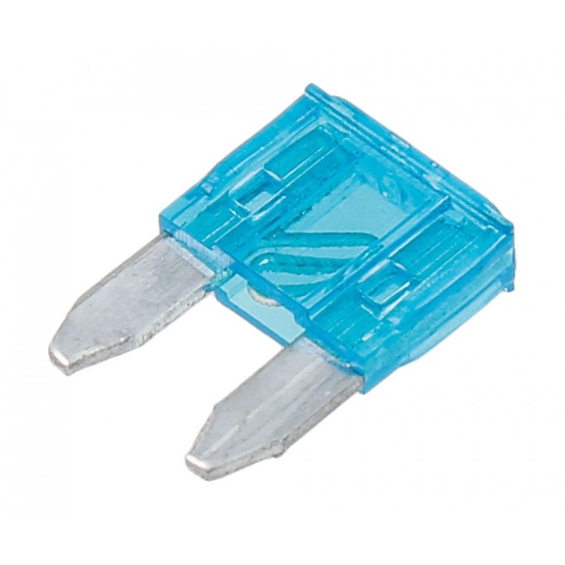 Minifusible de clip 15a - 32v 17x11mm para automóvil
