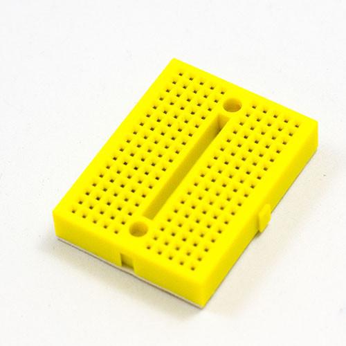 Placa de pruebas sin soldar 170 puntos  color amarillo