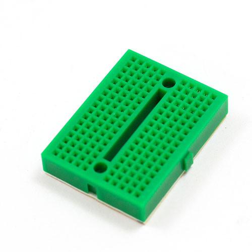 Placa de pruebas sin soldar 170 puntos  color verde 