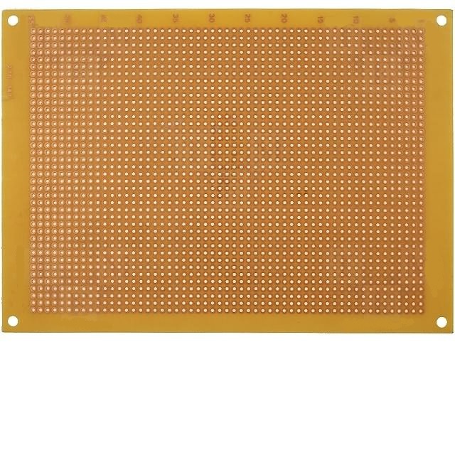 Pcb universal unilateral prototipado soldar 120x180mm r:2.54mm