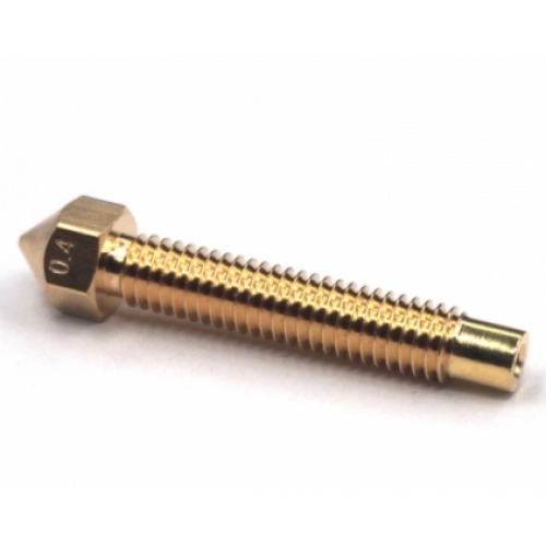 Boquilla de latón extendido de 1,75 mm boca larga de boquilla 0,4 mm