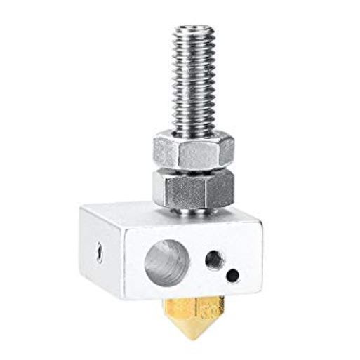 Extrusor impresora 3d prusa i3 boquilla de 0.4 mm de latón y amp; bloque de calor de aluminio y amp; amp; 1.75mm
