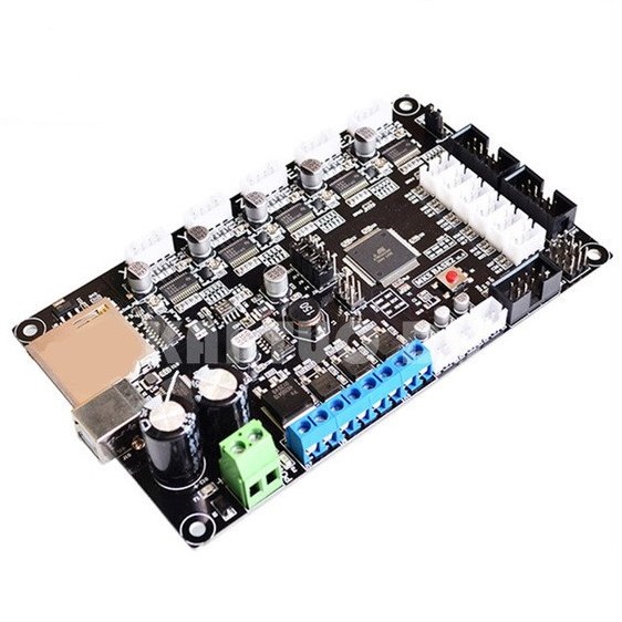 Placa de impresora 3d  integrado con mks base2 v1.0 y tarjeta sd