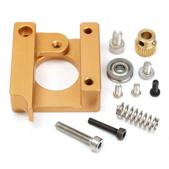 Mk8 kit extrusora bloque de aluminio 1.75mm (posicion izquiera)