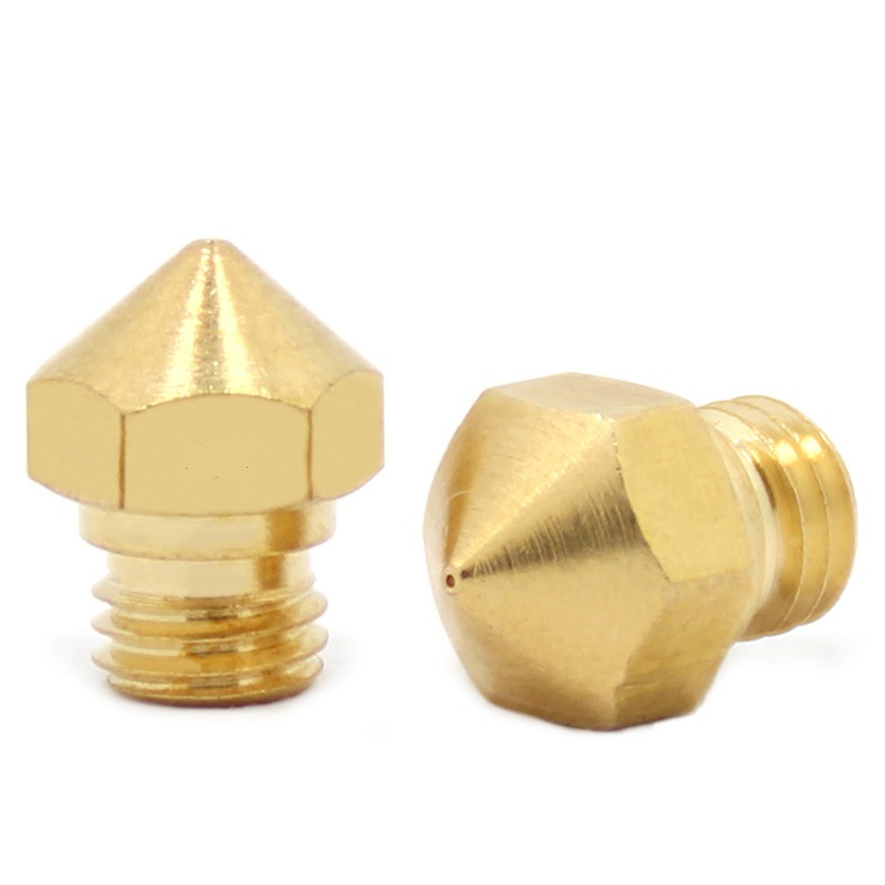 Boquilla 1.0mm impresora 3d de latón m7 rosca mk10 filamento de 1.75mm