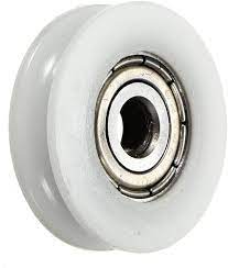 U625zz rodamiento forma "u" de bolas de nylon blanco 5x16x5mm