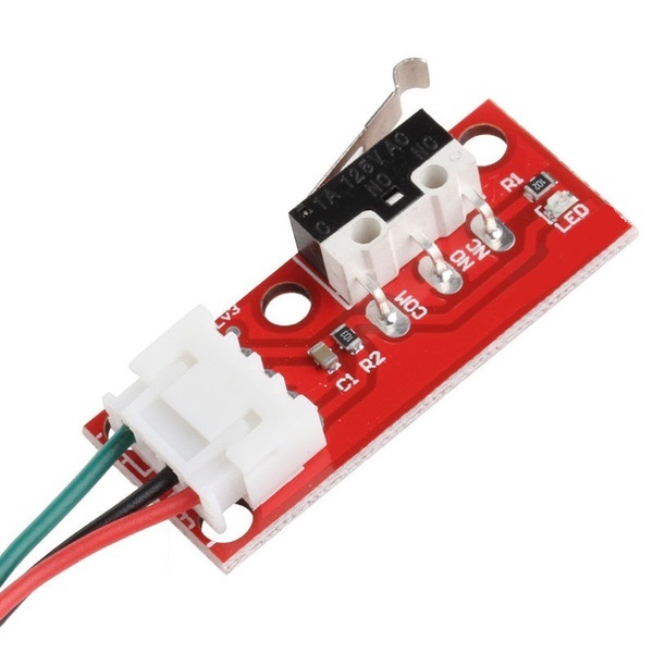 Interruptor  mecánico de final de carrera ramps 1.4 con cable para impresora 3d