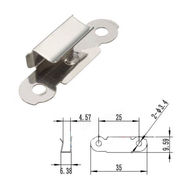 Abrazadera para cristal de cama caliente de ultimaker 2