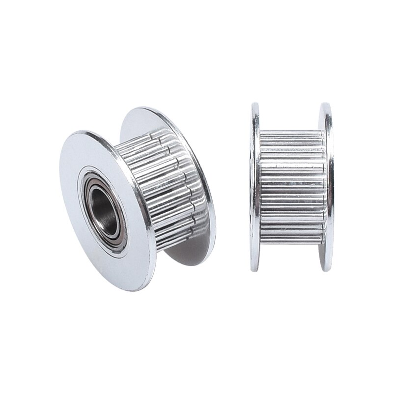 Polea dentada sincrona 2gt-20 de eje 5mm para correa de 10mm