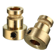 Engranaje de cobre para filamento 3.0mm reprap mendel