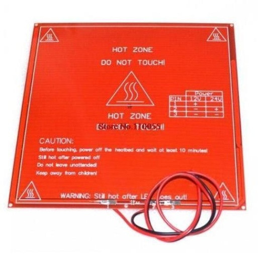 Cama caliente pcb  mk2b sin cable
