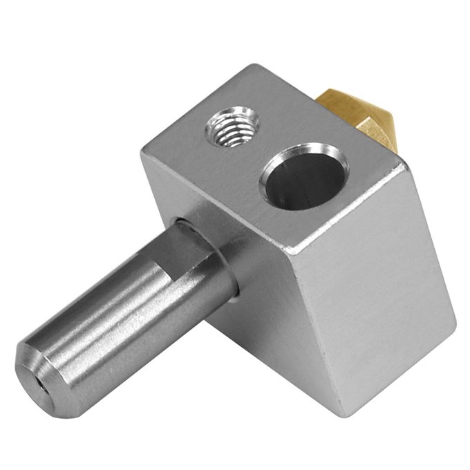 Kit cabezal de extrusión mk10 boquilla m7 0.4mm  + bloque de aluminio + garganta 