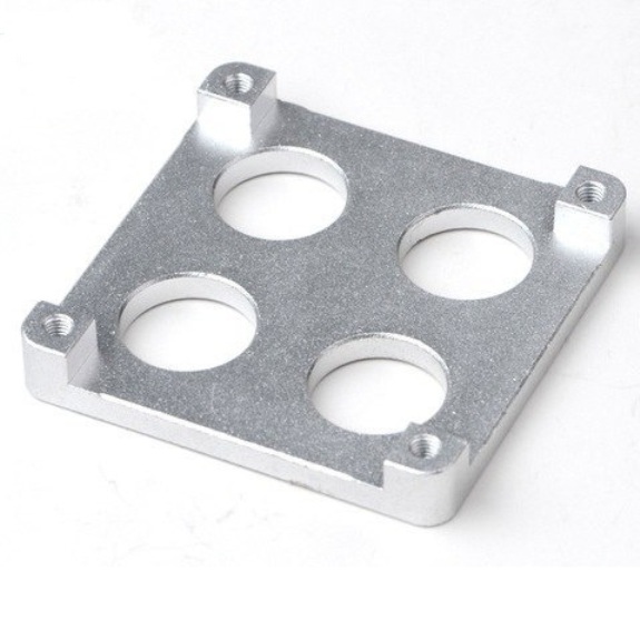 Soporte de aluminio para 4 blokes calentadores