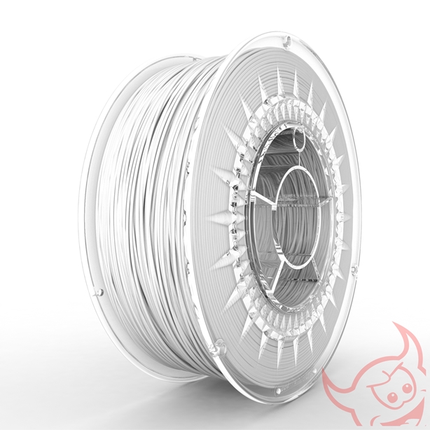 Filamento pet-g 1.75mm carrete 1kg color blanco (lume) hq