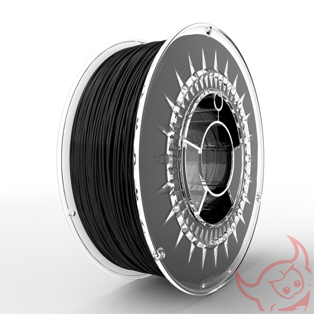 Filamento pet-g 1.75mm carrete 1kg color negro (lume) hq