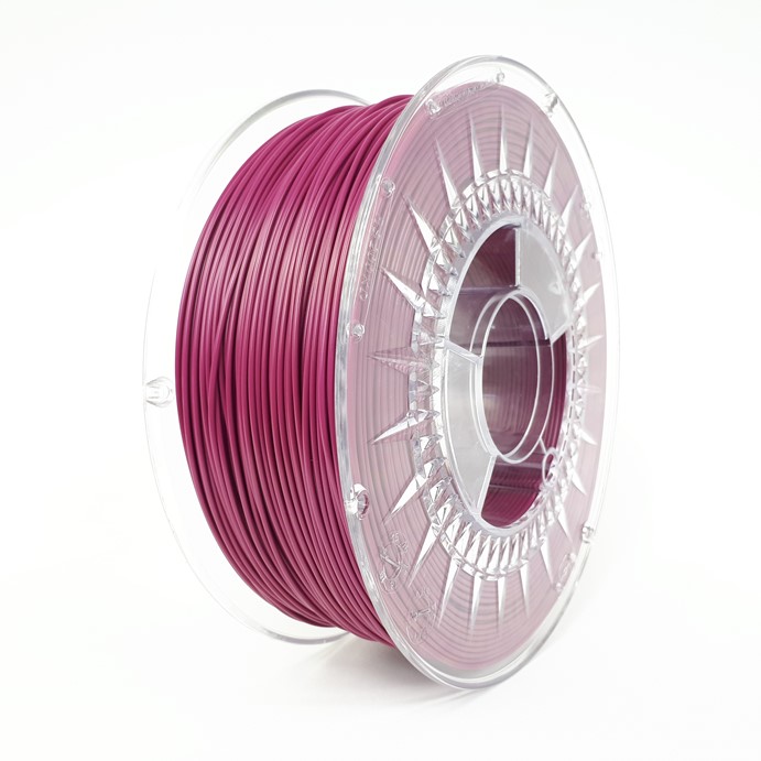 Filamento pla 1.75mm carrete 1kilo color lila (devil) hq