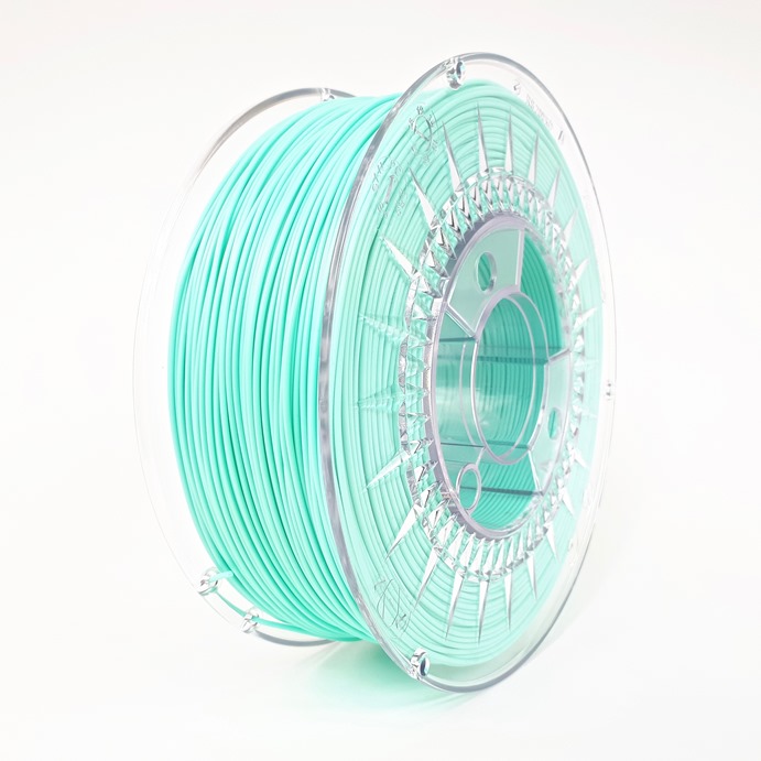 Filamento pla 1.75mm carrete 1kilo color menta (devil) hq