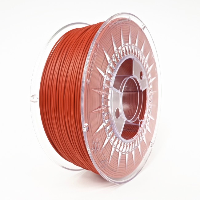 Filamento pla 1.75mm carrete 1kilo color rojo (devil) hq