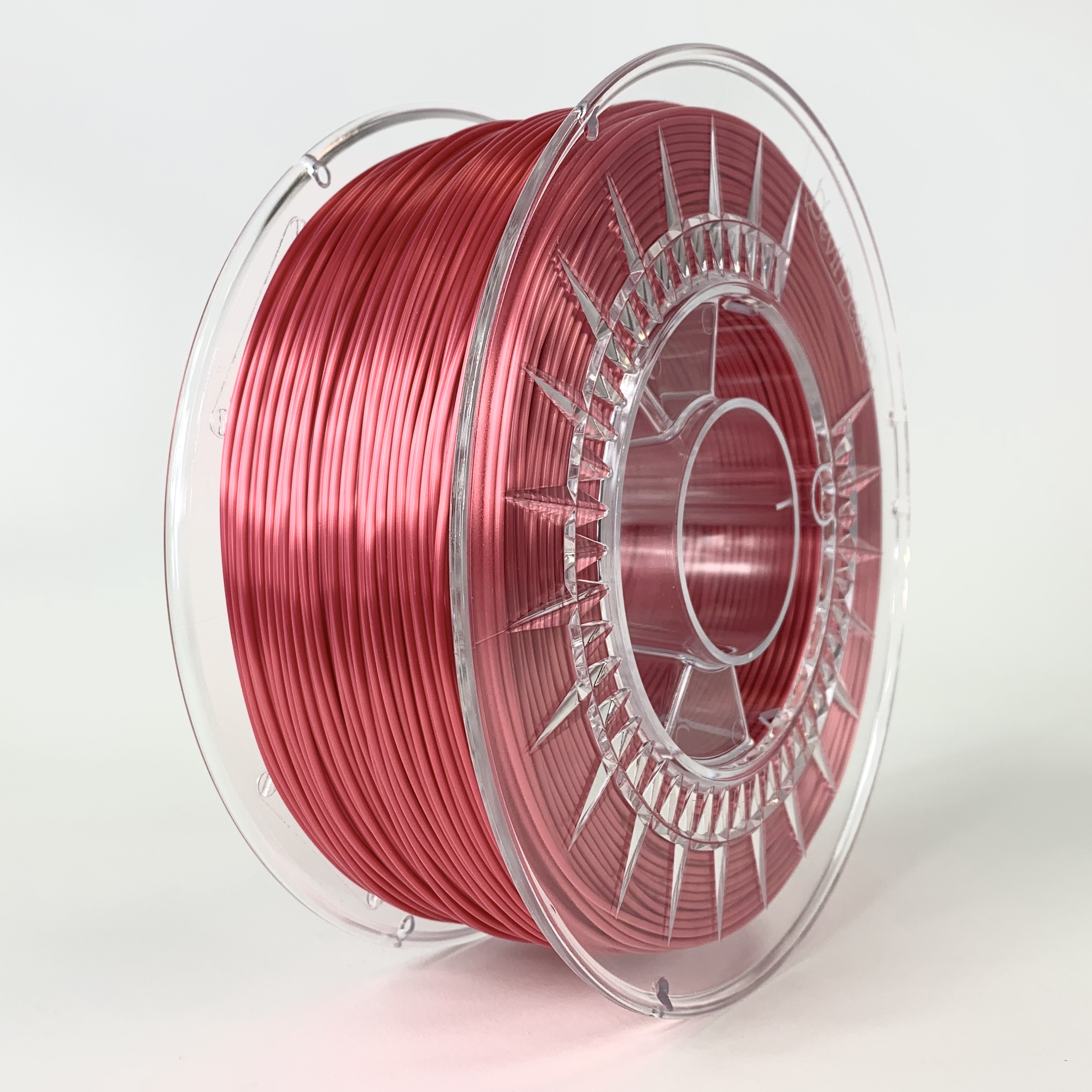 Filamento silk 1.75mm carrete 1kg color rojo (devil) hq 