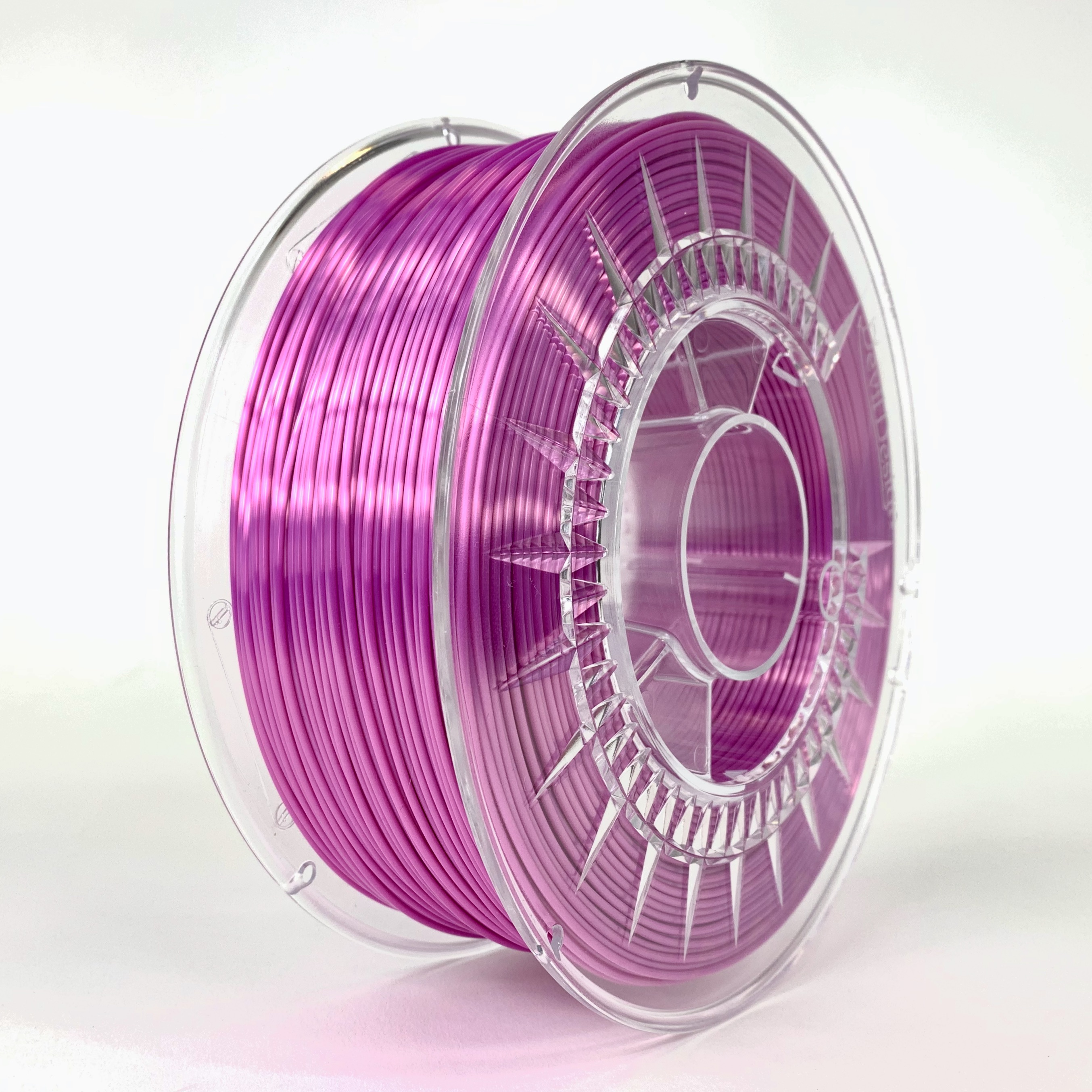 Filamento silk 1.75mm carrete 1kg color rosa brillante (devil) hq 