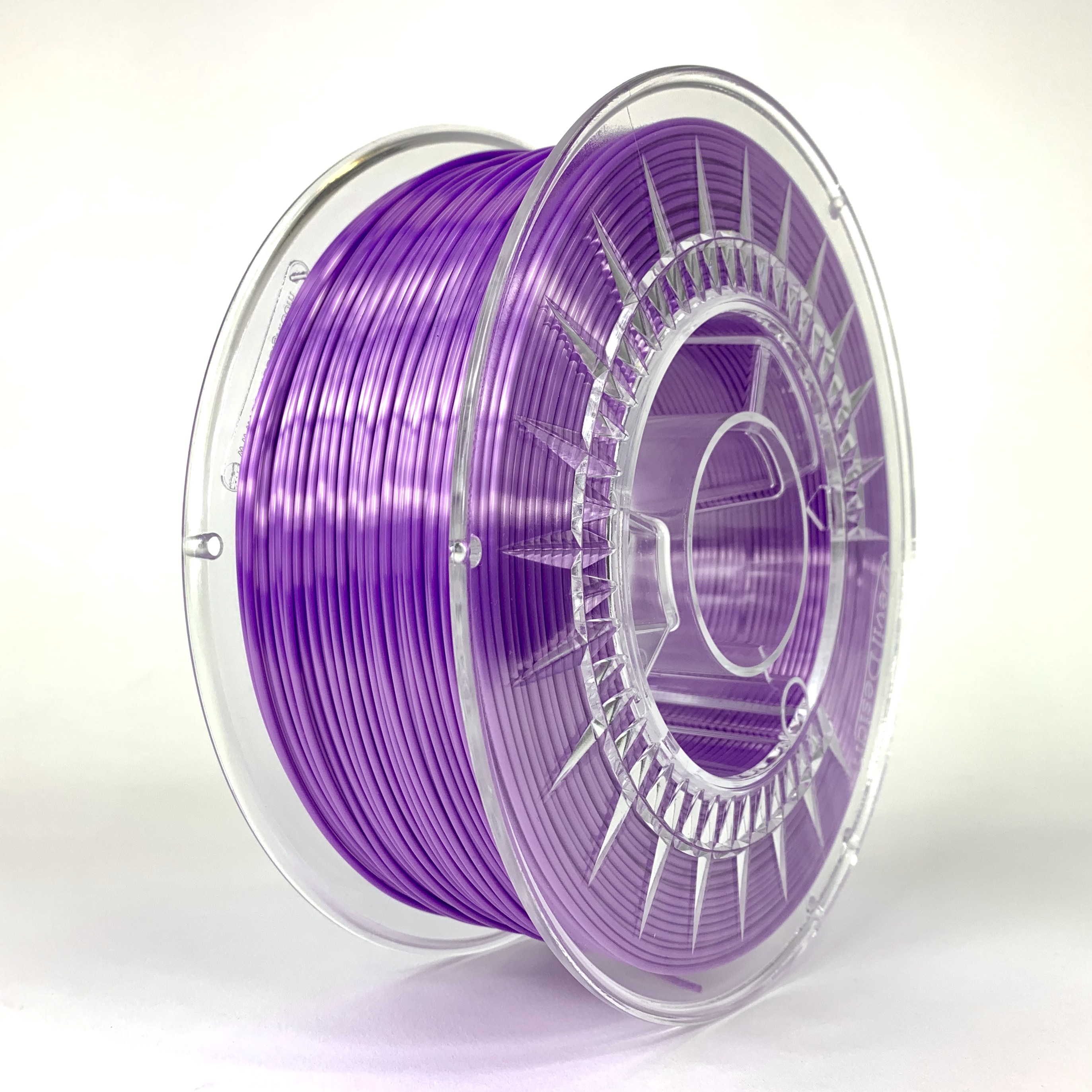 Filamento silk 1.75mm carrete 1kg color violeta (devil) hq 