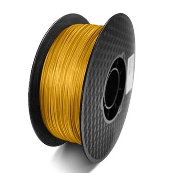 Filamento abs 1.75mm carrete 1kilo color oro