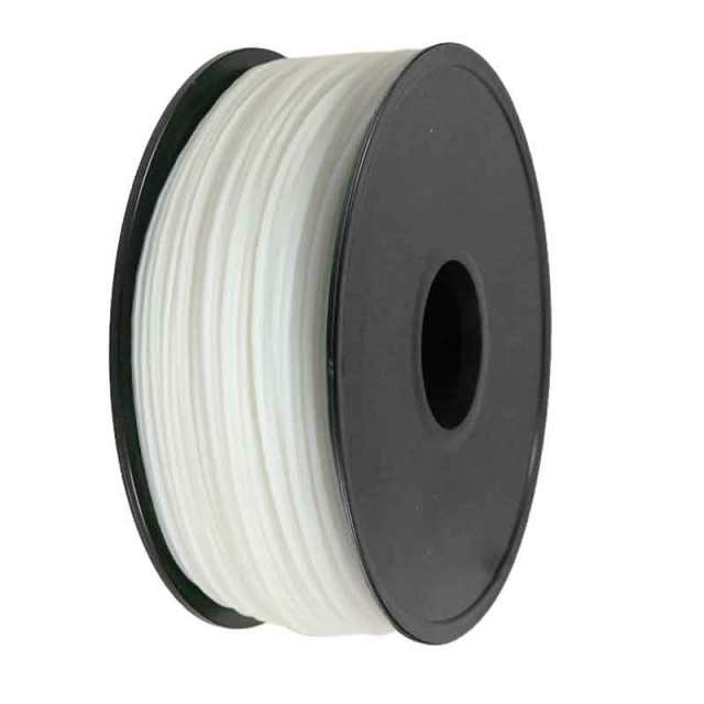 Filamemto pla 3mm carrete 1kilo color blanco