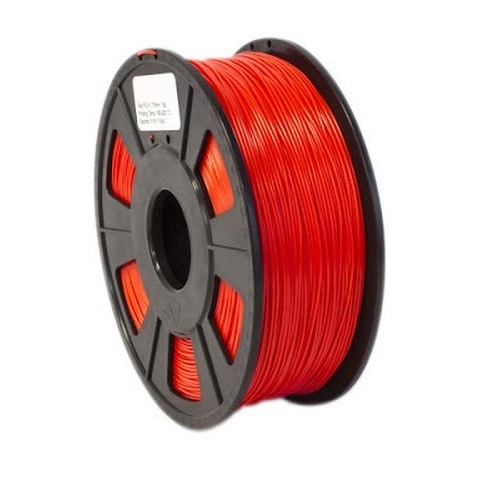 Filamemto pla 3mm carrete 1kilo color rojo