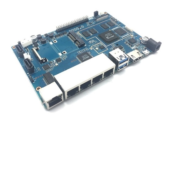 Banana pi-r2 ver: 1:1  placa miniordenador compatible raspberry