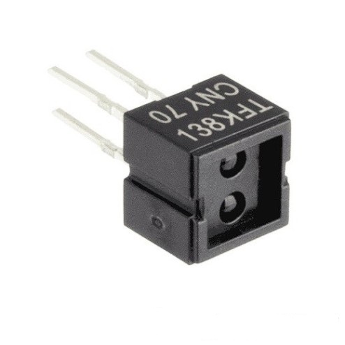 Cny70 sensor de infrarrojos de  seguimiento de líneas