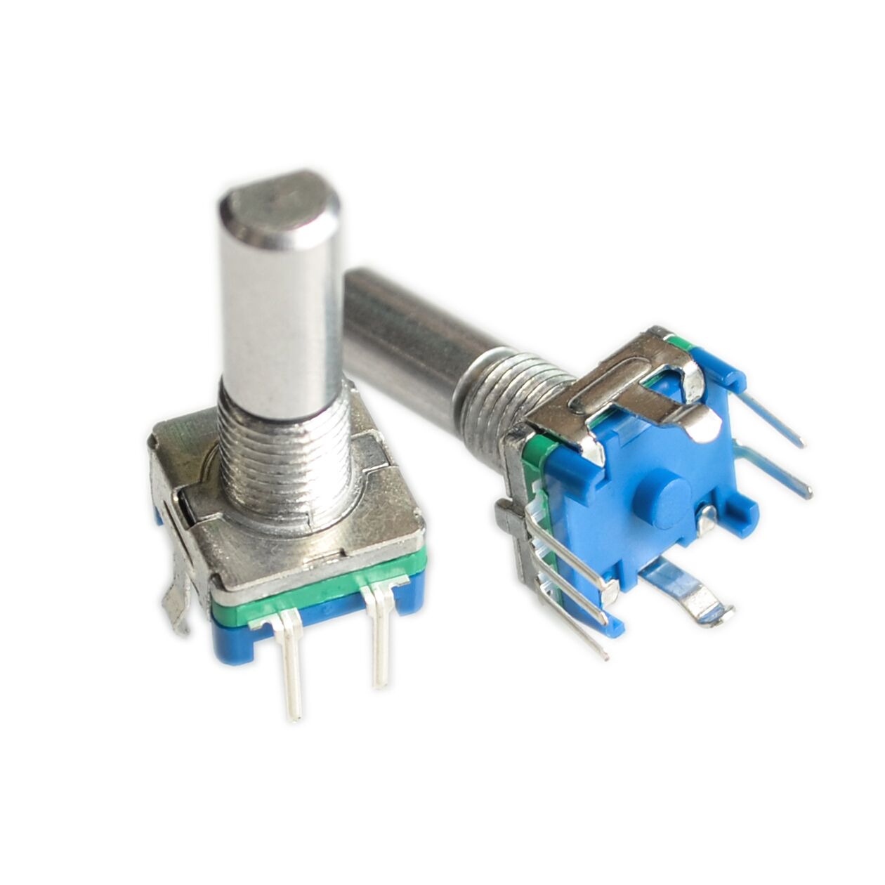Ec11 encoder con pulsador de codigo/potenciometro digital 5pin 20mm