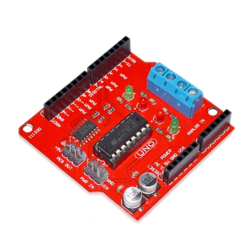 L293 1a modulo expansion driver dual motor para arduino/funduino